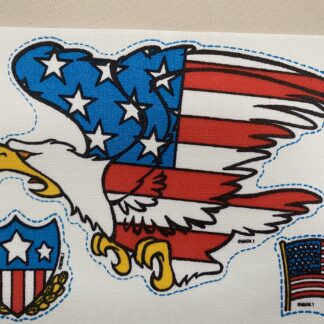 Mark 1 Matte Sniff Sticker Sheet: Patriotic America