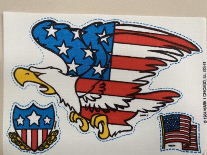 Mark 1 Matte Sniff Sticker Sheet: Patriotic America