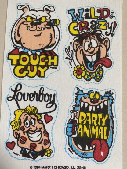 Mark 1 Matte Sniff Sticker Sheet: Sentiments