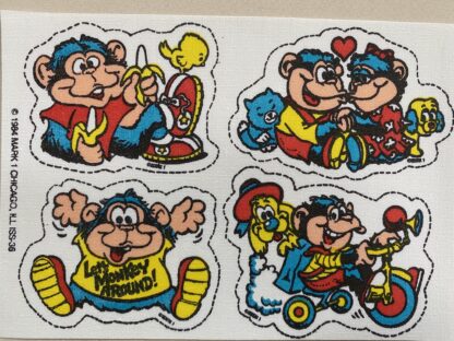 Mark 1 Matte Sniff Sticker Sheet: Banana