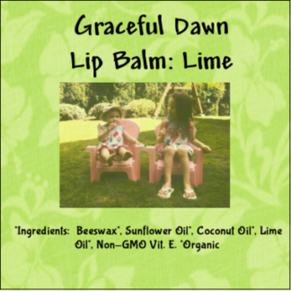 Organic Lip Balm: Lime