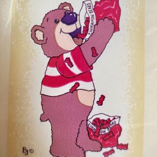 Vintage Sticker: BJ Bear; Cinnamon Bears