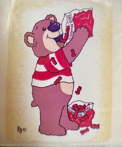 Vintage Sticker: BJ Bear; Cinnamon Bears