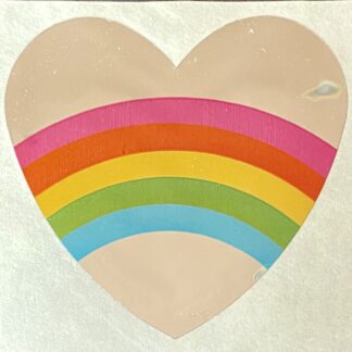 Vintage Sticker: Rainbow