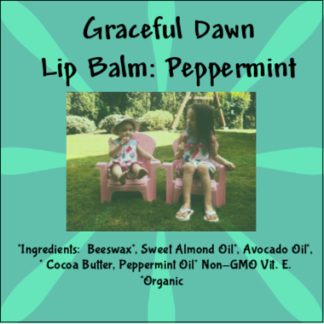 Organic Lip Balm: Peppermint