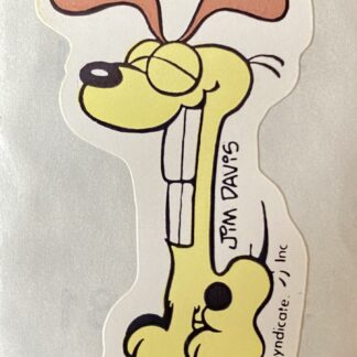 Vintage Sticker: Odie Smiling