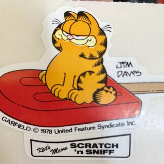 Garfield Sniff Sticker-Popsicle