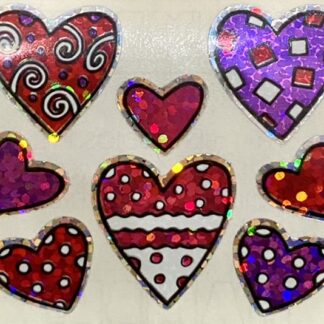 Vintage Hambly Mod: Decorated Hearts