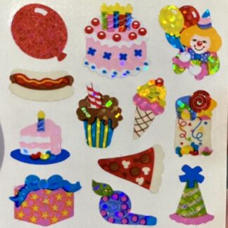 Vintage Sandylion (Logo): Mini Birthday Icons