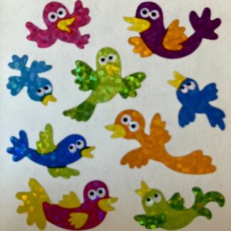 Vintage Sandylion (Logo): Prism Mini Birds