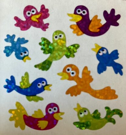 Vintage Sandylion (Logo): Prism Mini Birds