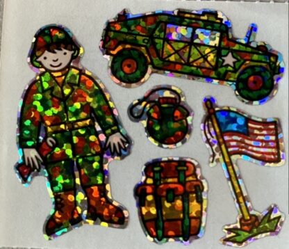 Vintage Hambly Mod: Army Scene