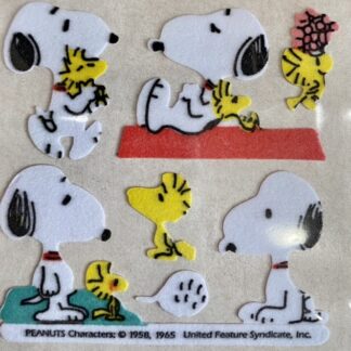 Stickermagic Mod: Snoopy Woodstock Friends Fuzzy
