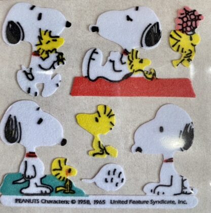 Stickermagic Mod: Snoopy Woodstock Friends Fuzzy