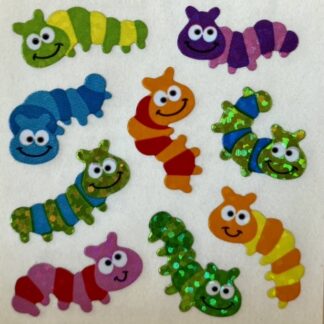 Vintage Sandylion (Logo): Prism Caterpillars