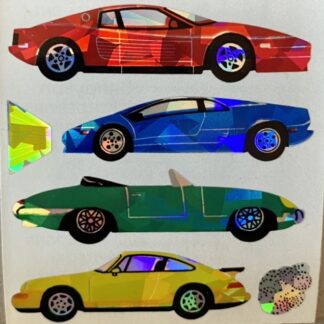 Vintage Sandylion (Logo): Holo Luxury Cars