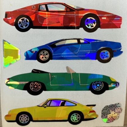 Vintage Sandylion (Logo): Holo Luxury Cars
