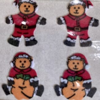 Stickermagic Mod: Teddy Bear Santas Fuzzy