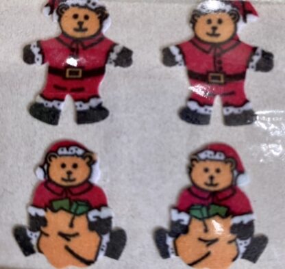 Stickermagic Mod: Teddy Bear Santas Fuzzy