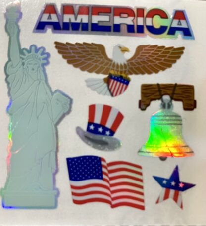 Vintage Sandylion (Logo): July 4th Patriotic