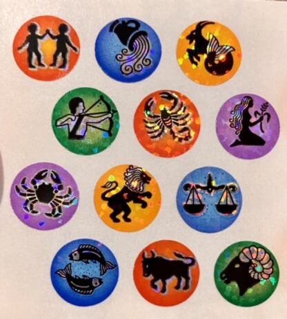 Vintage Sandylion (Logo): Prism Zodiac