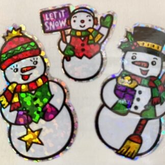 Vintage Hambly Mod: Snowman Family