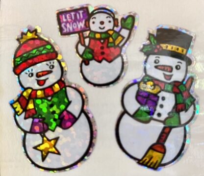 Vintage Hambly Mod: Snowman Family