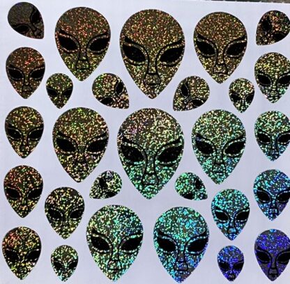 Stickermagic Mod: Large Alien Faces Prism