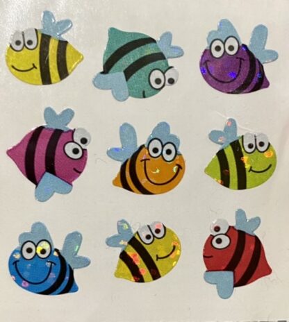 Vintage Sandylion (Logo): Prism Bees