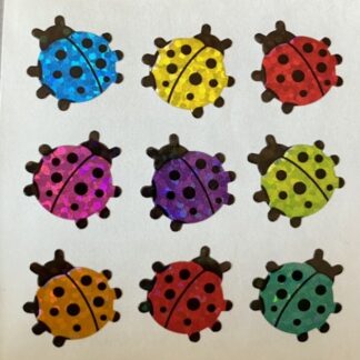 Vintage Sandylion (Logo): Ladybugs