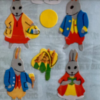 Stickermagic Mod: Rabbits Dressed Up