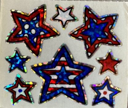 Vintage Hambly Mod: Patriotic Stars