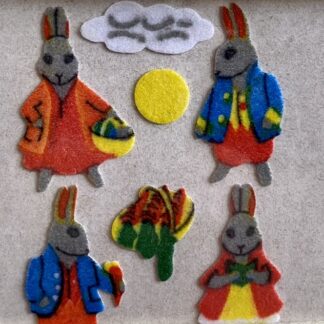 Stickermagic Mod: Rabbits Dressed Up Fuzzy
