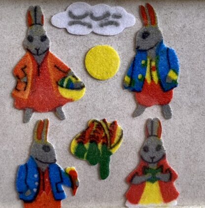Stickermagic Mod: Rabbits Dressed Up Fuzzy