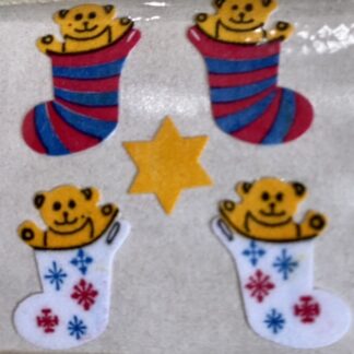 Stickermagic Mod: Teddy Bear in Stocking Fuzzy