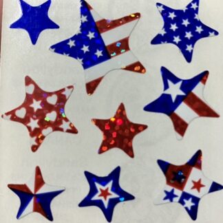 Vintage Sandylion (Logo): Holo Blue Stars