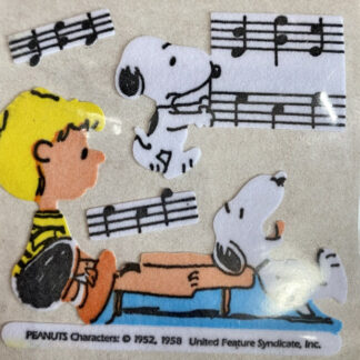Stickermagic Mod: Snoopy Schroeder Music Fuzzy