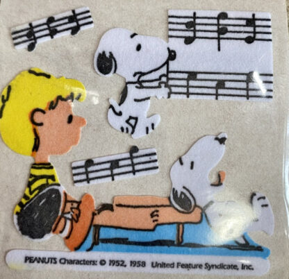 Stickermagic Mod: Snoopy Schroeder Music Fuzzy