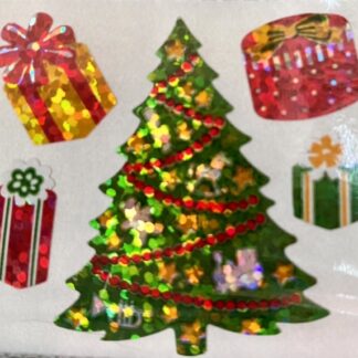 Vintage Hambly Mod: Christmas Tree Scene