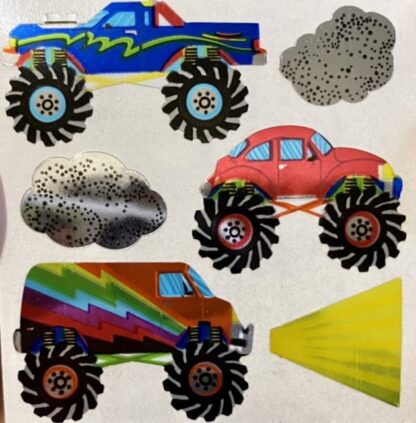 Vintage Sandylion (Logo): Holo Monster Trucks