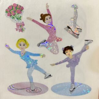 Vintage Sandylion (Logo): Prism Ice Skaters