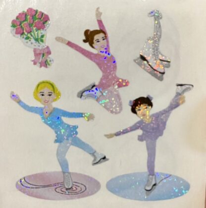 Vintage Sandylion (Logo): Prism Ice Skaters