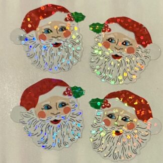 Vintage Sandylion (Logo): Prism Santa Faces