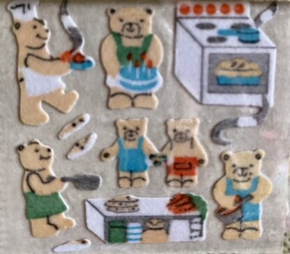 Stickermagic Mod: Bears Kitchen Fuzzy