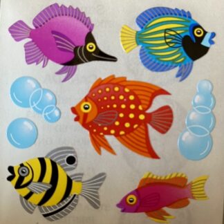Vintage Sandylion (Logo): Bright Fish