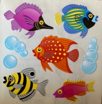 Vintage Sandylion (Logo): Bright Fish