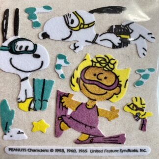 Stickermagic Mod: Large Snoopy Sally Scuba Fuzzy
