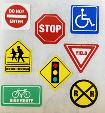 Vintage Sandylion (Logo): Traffic Signs