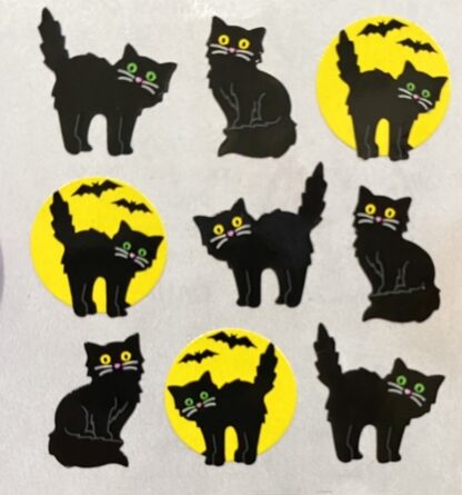 Vintage Sandylion (Logo): Black Cats