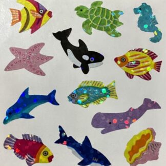 Vintage Sandylion (Logo): Prism Sealife